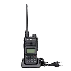 Walkie Talkie Ham Two Way Radio Station 5W Walkie Talkies VHF UHF Dual Band Amateur Radio HT For Hunting