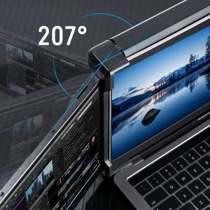H2 1080P LCD Display Replacement Expandable IPS Type C 15 Inch Triple Portable Monitor for Laptop Screen Extender view 4