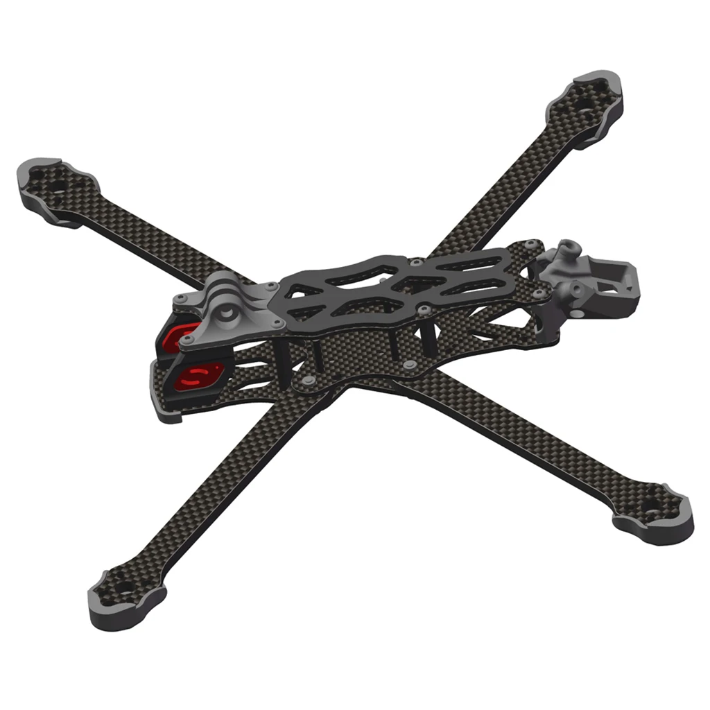 APEX EVO 10-Zoll 3K Carbonfaser FPV-Rahmen für CADDX Vista Polar Nebula Pro für DJI O3 Air Unit RC Drohne Quadcopter – Detail 5