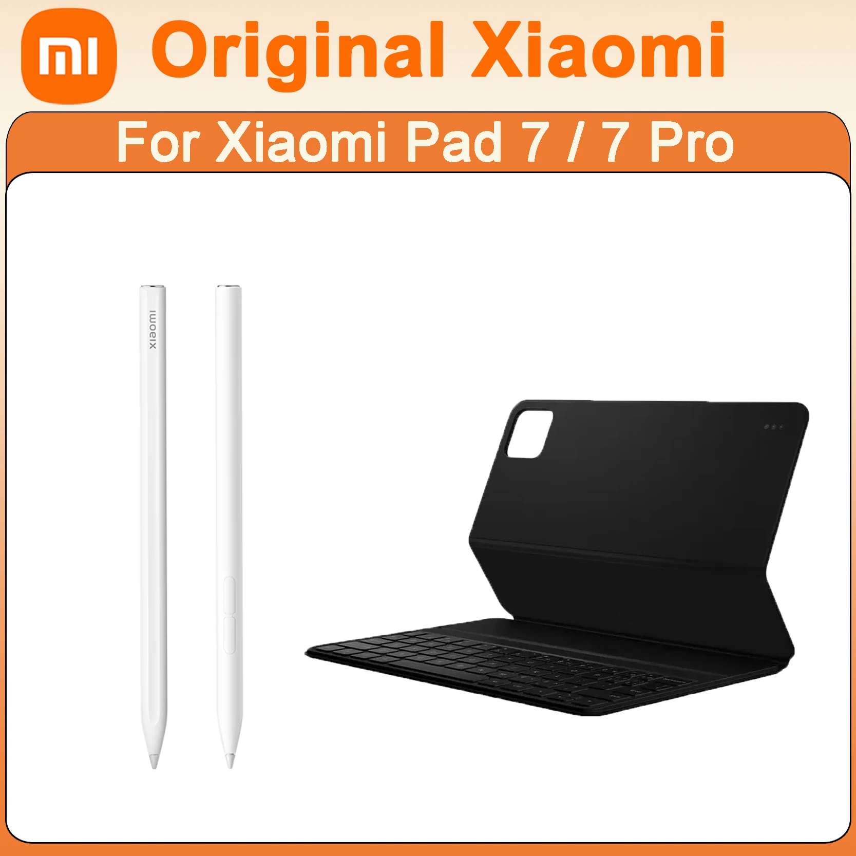 Original Xiaomi Focus Pen And Pad 7/7 Pro Keyboard Case For Draw Writing Tablet Smart Penand And Keyboard Set