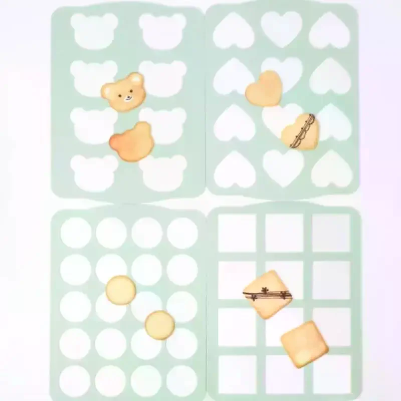 1 Uds. Molde japonés para galletas, molde de silicona para galletas, molde Dacquoise, decoración de pasteles de Chocolate, herramienta de accesorios de cocina