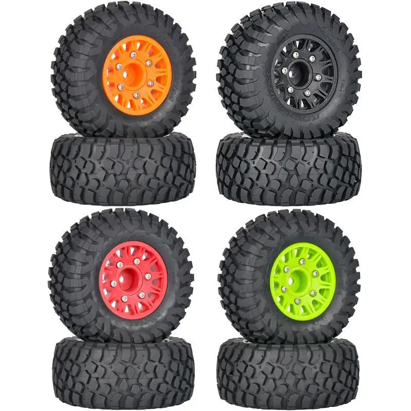 

4 шт. 112 мм 1/8 1/10 шины для коротких грузовиков с 12 мм 14 мм 17 мм шестигранное колесо для Slash ARRMA SENTON Vkar SCTX10 HPI Радиоуправляемый автомобиль