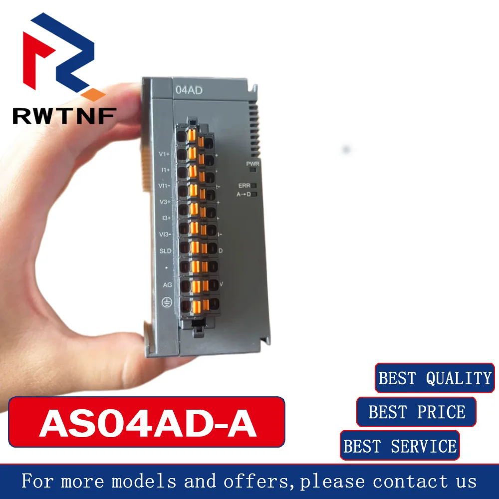 Brand New Genuine AS04AD-A Delta AS/Analog/Communication Module Programmable Controller,100% original warehouse stock