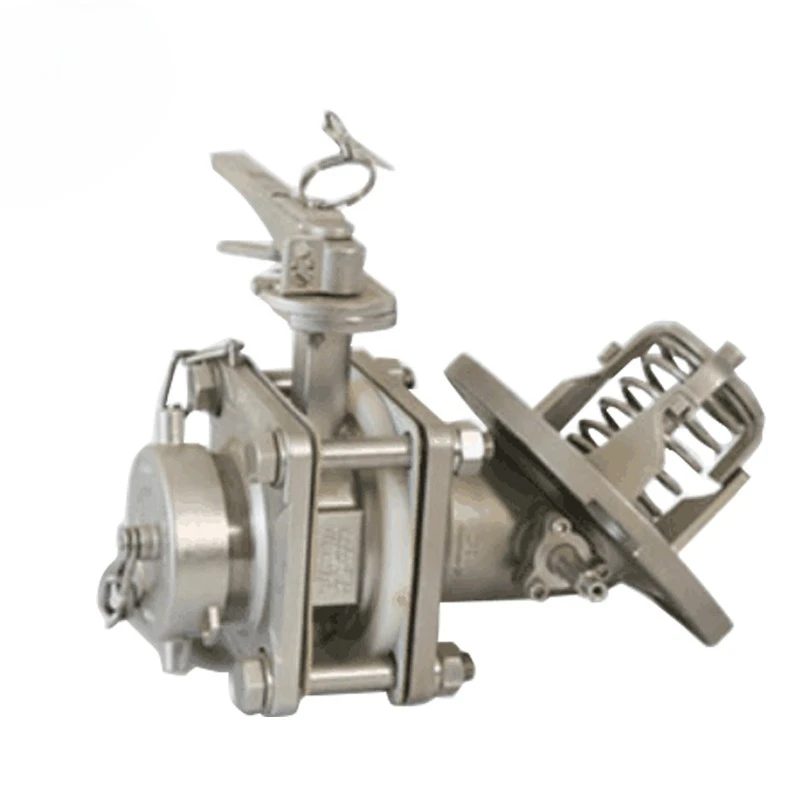 3-Inch, Bottom Drain Butterfly Valve ISO Tank Container Spare Parts