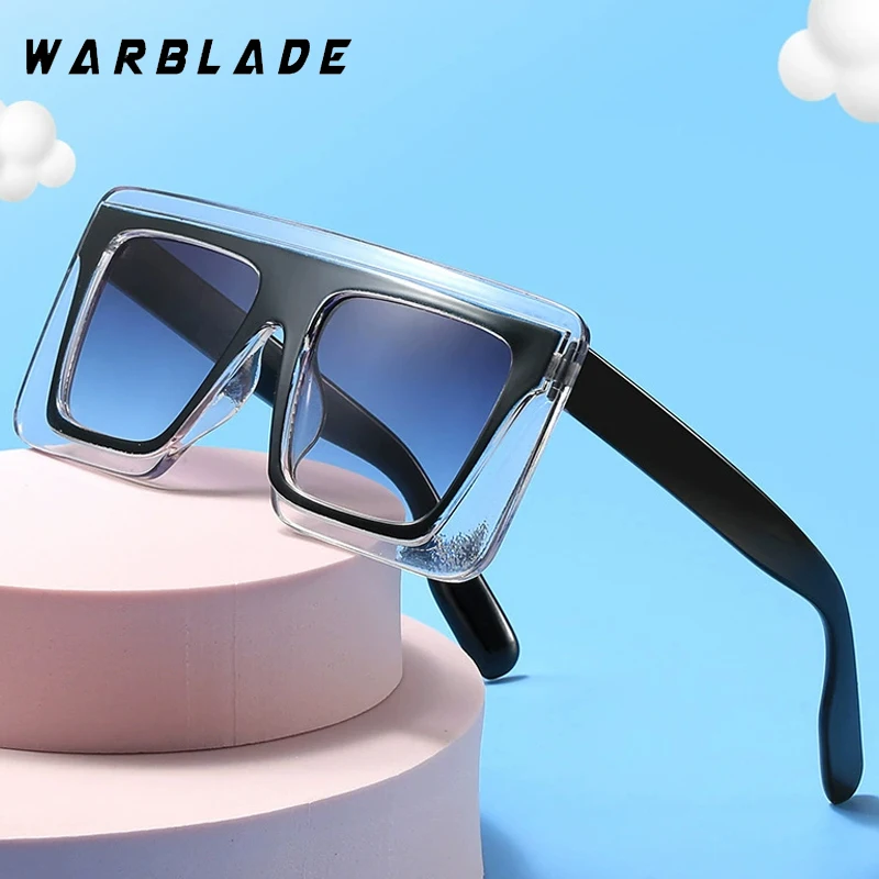 

Trending Designer Assorted Colors Oversized Square Frame Women And Men Sunglass Summer Outdoor Sports Drive Eyewear UV400 Unisex