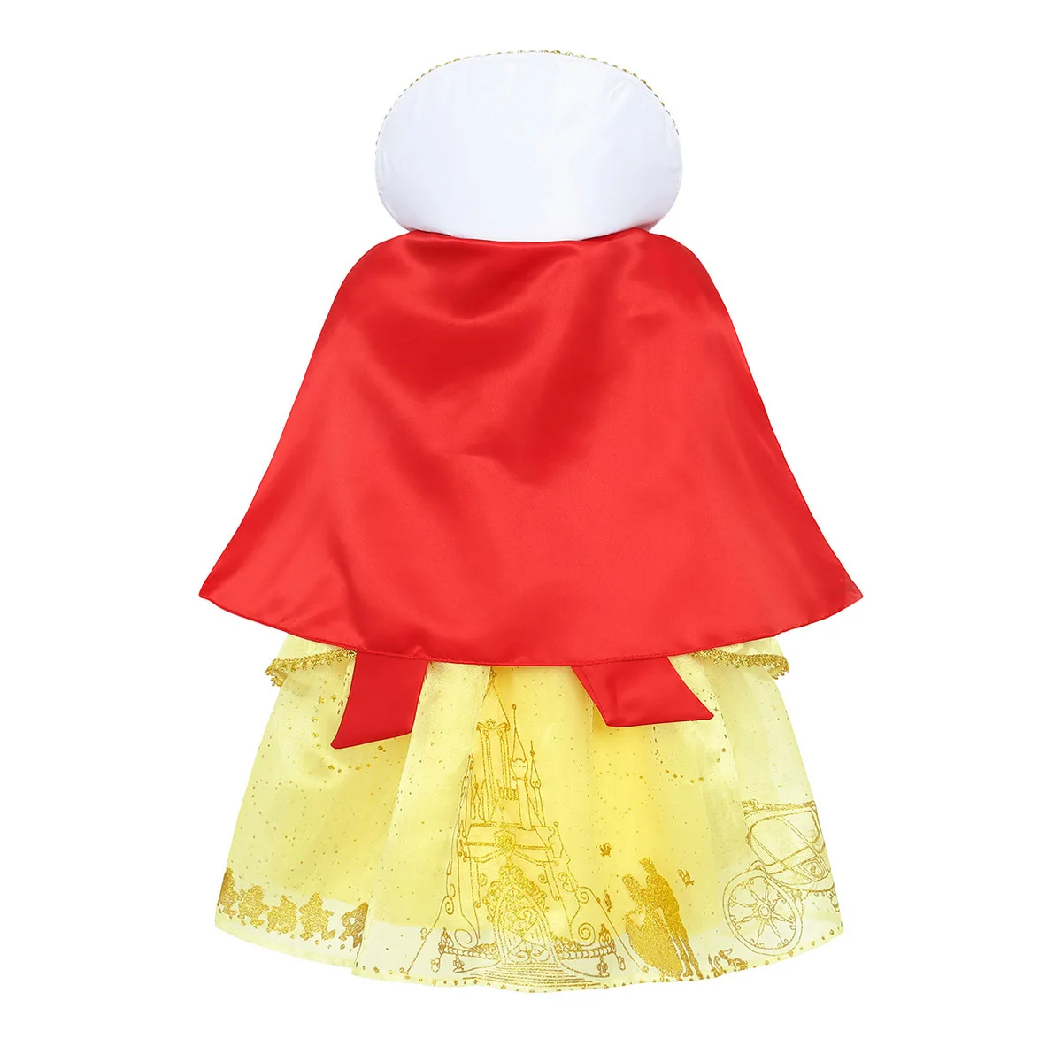 2026 Story Snow White Deluxe Costume Nostalgic Fairy Princess Dress Apple&Witch&Hunter Role Play Purim Apparel Carnival Frock view 3