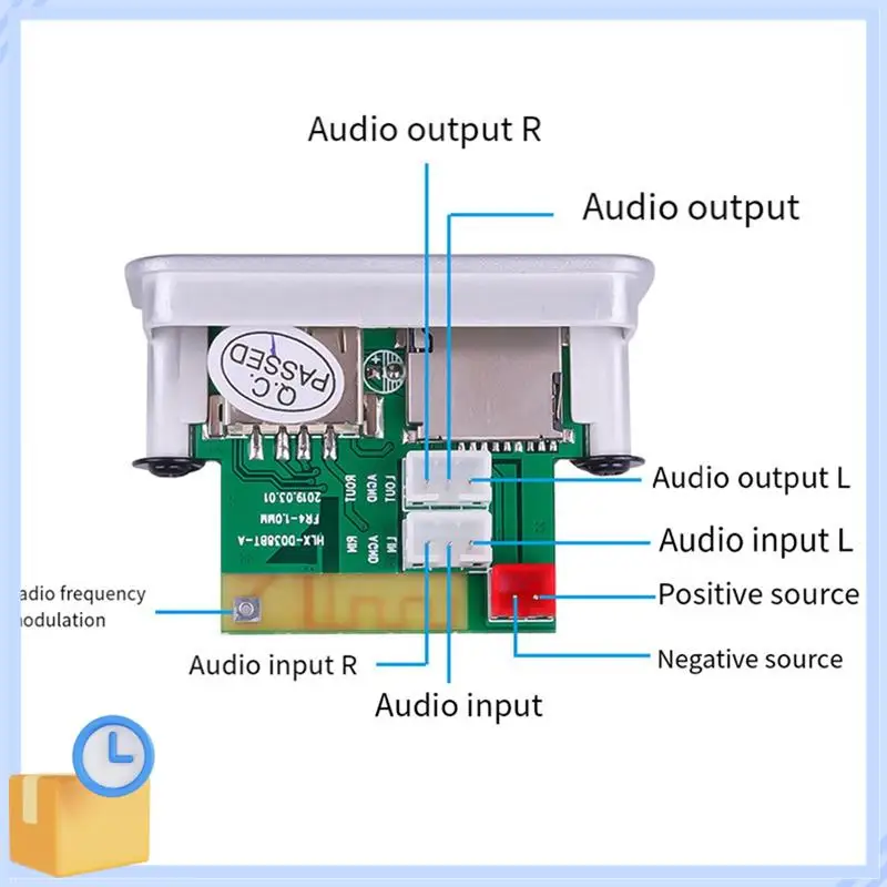 Popular bluetooth 5.0 mp3 wma ape placa decodificação áudio do carro usb tf rádio fm módulo handsfree mp3 player para alto-falante fácil de usar 1