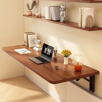 Wall foldable desk wall mounted desk against the wall study desk wall hanging desk balcony wall desk Wall-mounted