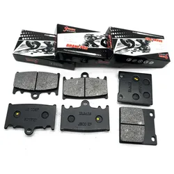 For SUZUKI GSF400 1989 1990 1991 1992 1993 1994 Bandit 400 1995 1996 1997 GSF Motorcycle Front Rear Brake Disc Pads Kits Set