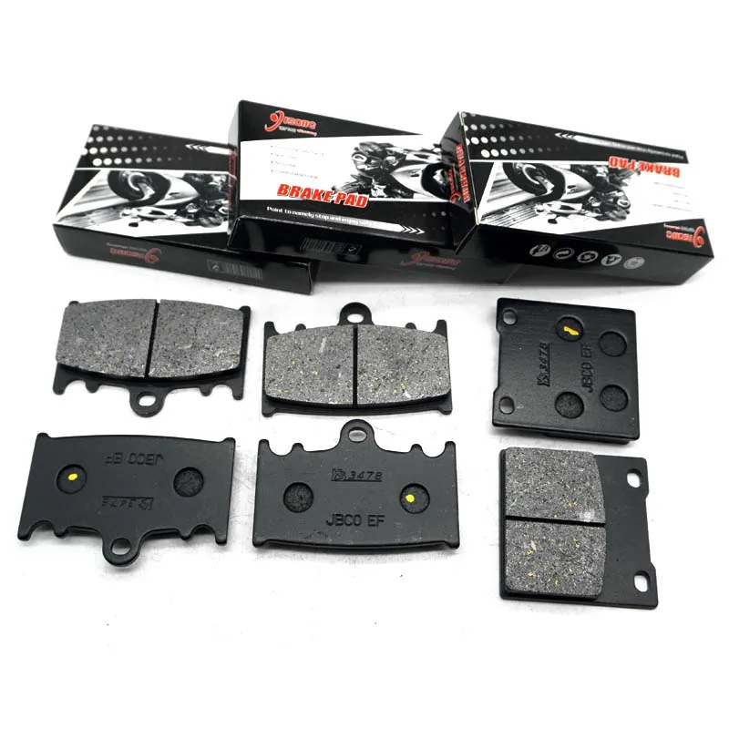 For SUZUKI GSX400SS Katana 1992 GSX-R400RF 1989 GSX-R400RFA GSX GSXR 400 SS RF Motorcycle Front Rear Brake Disc Pads Kits Set