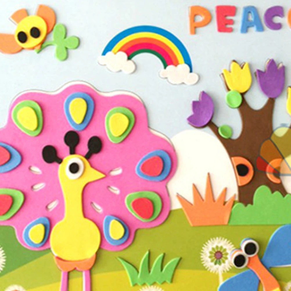 

20pcs 1Mm Thick Colorful Sponge Paper Eva Handmade Sheets Scrapbooking Craft Diy Materials Decoration Sheets Art Craft