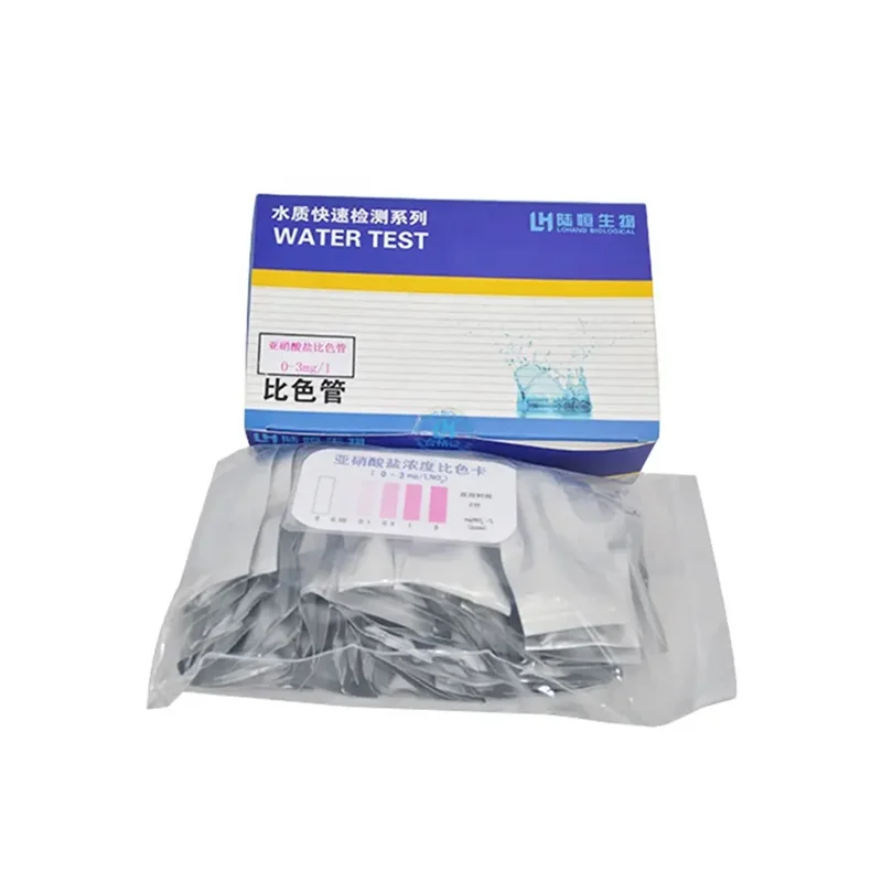 Rapid Test Series Water Quality Test Kit Nitrite Test Tube Nitrite Analysis Bag With Factory Price LH-3011