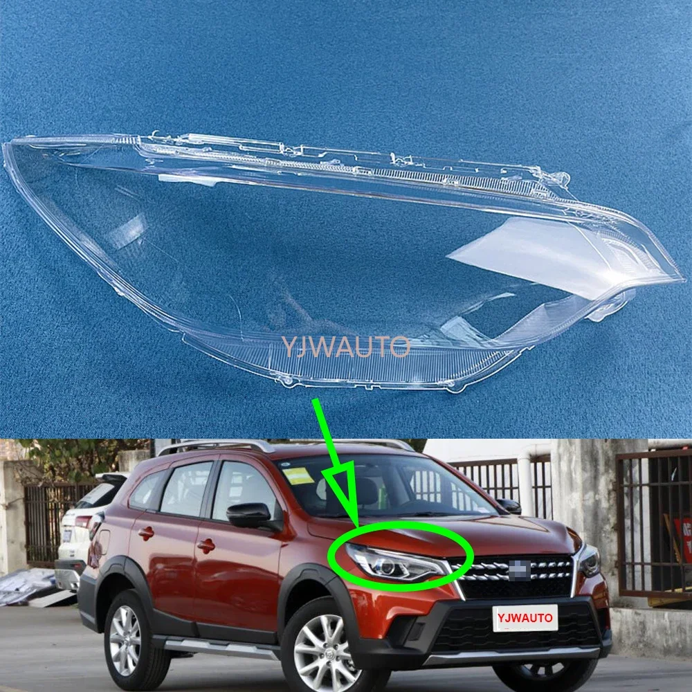 

For DFAC Dongfeng Venucia T70 2018~2020 Headlamp Cover Car Headlight Lens Glass Replacement Front Lampshade Auto Shell