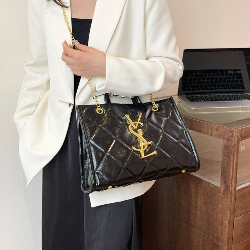 

​ Портативная женская сумка через плечо, сумки на плечо в стиле ретро для работы, повседневные путешествия, повседневные поездки, винтажная минималистичная мода