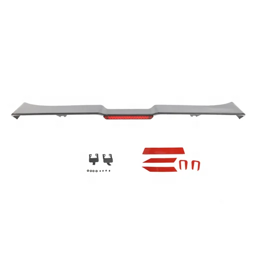 

New Black Rear Roof Spoiler Wing Trim Fit For Jeep Wrangler JK JL 2007-2017 2018+