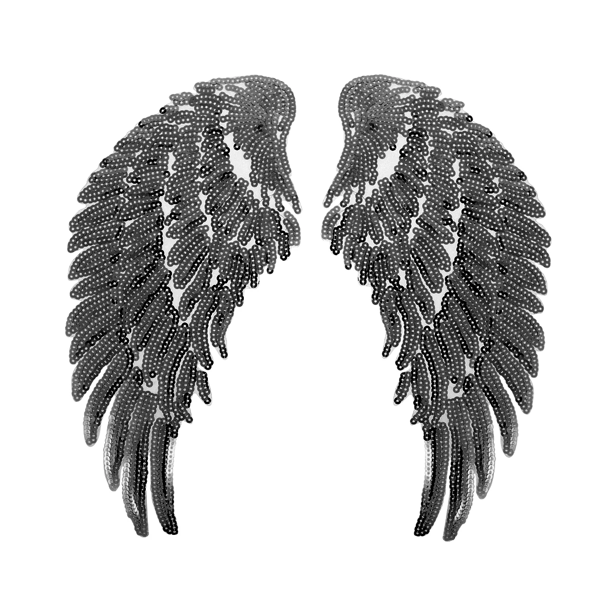 

Angel Applique Sequin Wings Set Embroidered DIY Sewing Clothes Clothes Wings Applique Jean Bag Decorations