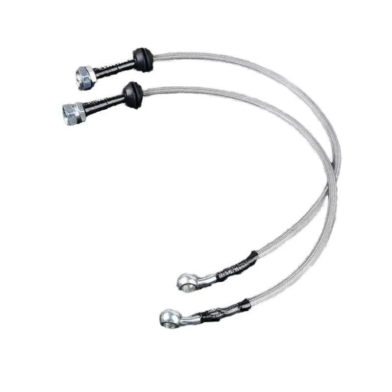 

Auto Brake System Stainless Steel Braided Brake Line Hose with End Banjo Fitting for Toyota GR Yaris 40cm Oil Pipe