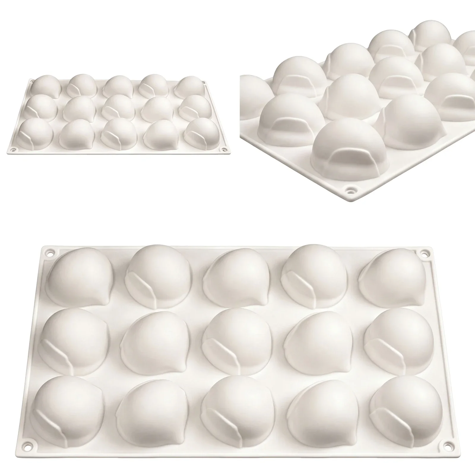 15 Cavity Chestnut Silicone Mousse Mold Candy Chocolate Mould Chocolate Mold Cake Decorating Baking Tools DIY Soap Candle Model