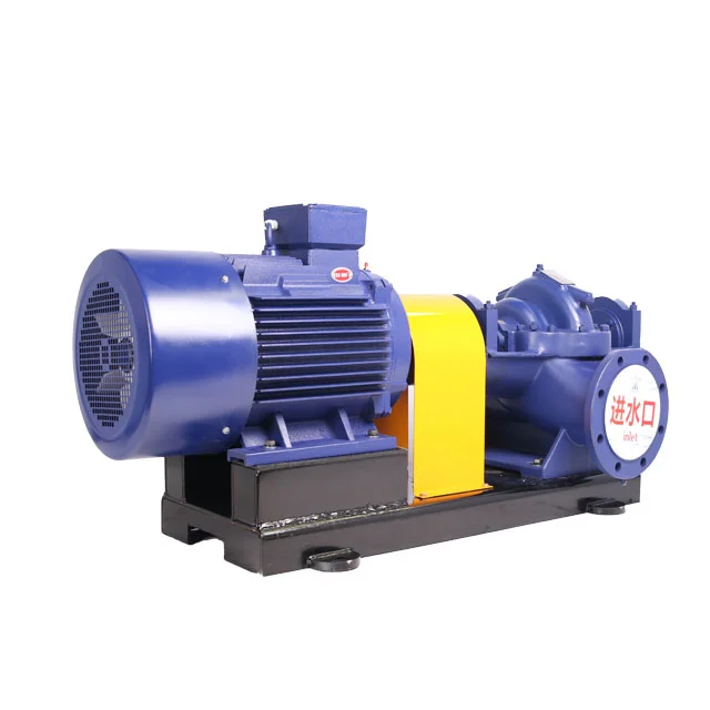 125 horsepower horizontal 8 inch 400 cubic meter/h centrifugal water pump