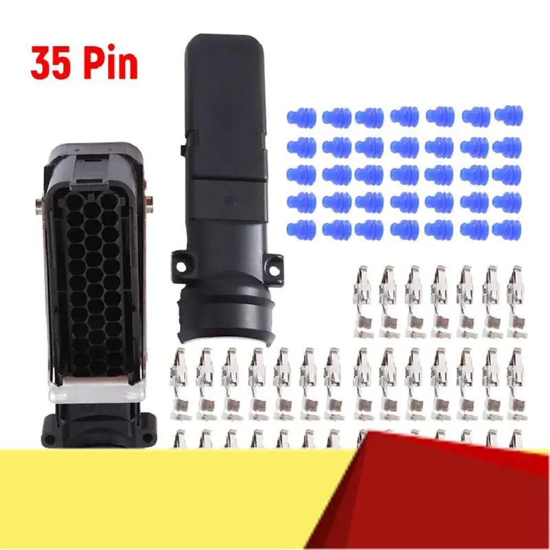 

35 Pin Car ECU Computer Board Wiring Plug Female Socket Electricity Connector Replacement Accessories Fit For 1928401982-M