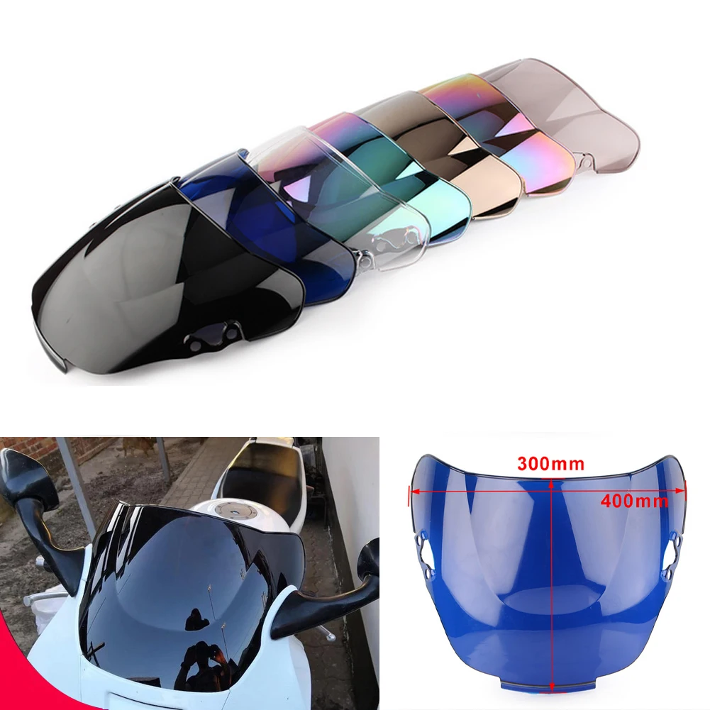 Motorcycle screen Double Bubble Windshield Deflector Protector WindScreen For Honda CBR 600 F2 CBR600 1991 1992 1993 1994 CBRF2