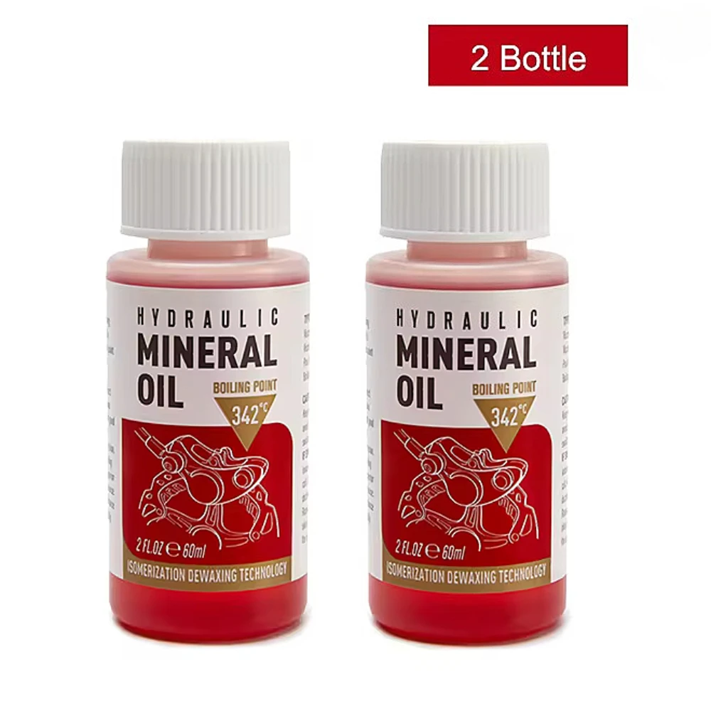 2/4pcs 60ml EZmtb Mineral Brake Fluid DOT Hydraulic Brakes Oil Electric Mountain Road Bike Outdoor