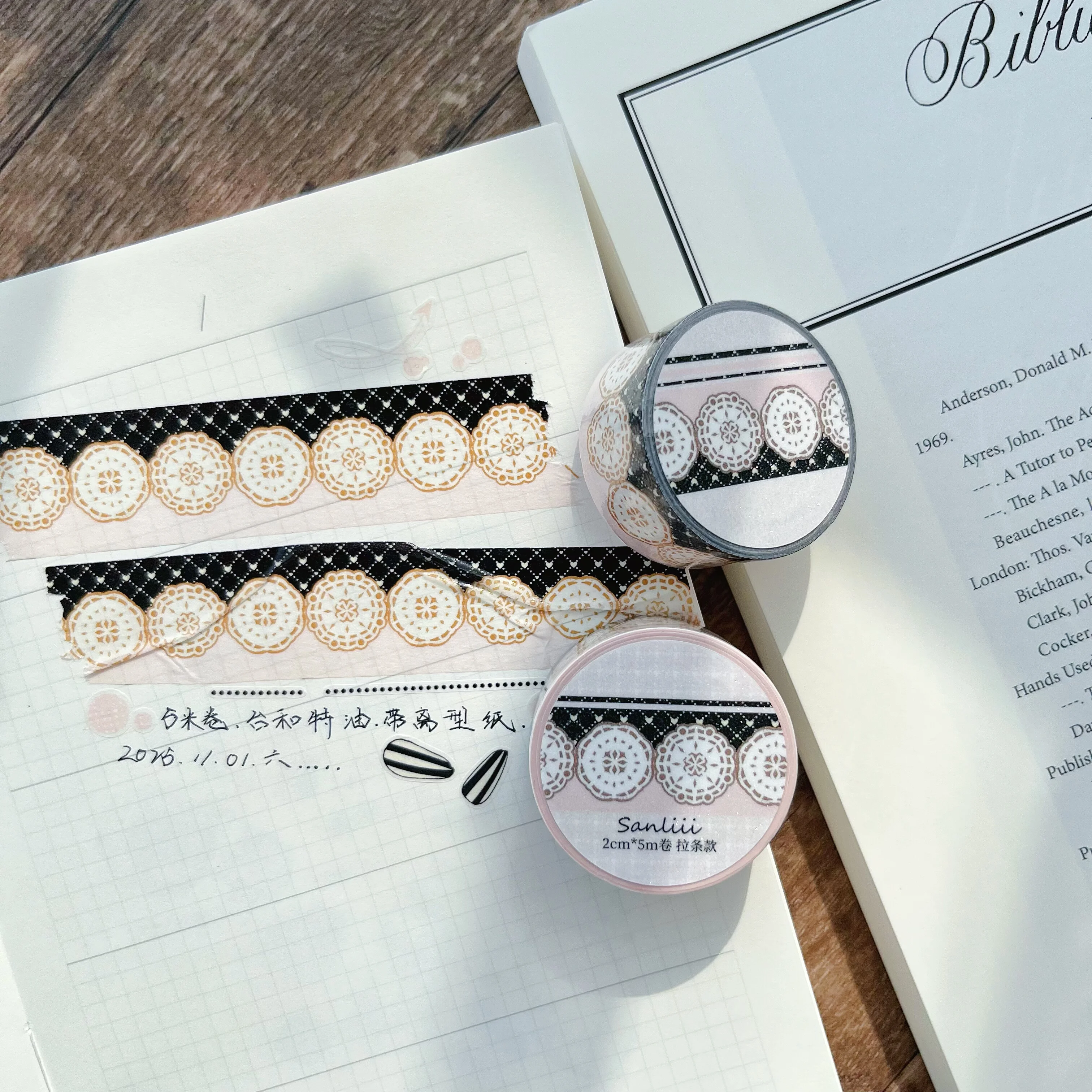 

[Phase 4] Sanliii pull strip basic Taiwan washi masking tape