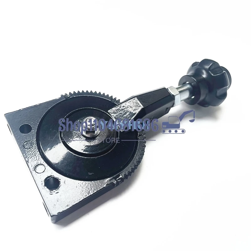 Car Truck Excavator Equipment Modified Hand Throttle Assembly Hand Throttle Controller Pull Wire Manual Controller Parts