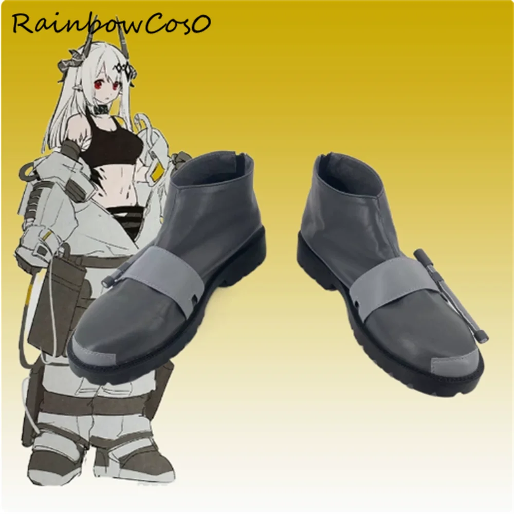 Mudrock Arknights Cosplay Shoes Boots Game Anime Party Halloween Chritmas RainbowCos0 W4437