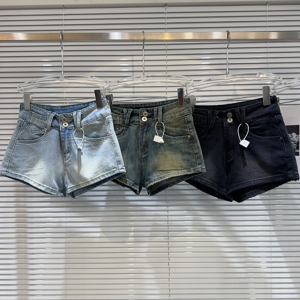 

Облегающие уличные джинсы с белой талией, модные осенние новые поступления, женские джинсы с талией в стиле ретро...