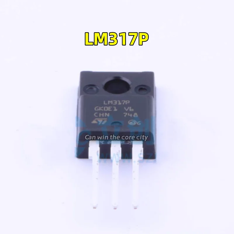 50 pieces LM317P New original 1.2V to 37V imported ST original word three-end pressure regulator tube TO-220 plastic seal straig
