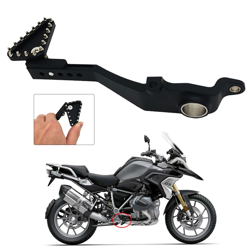 

For BMW R1200GS LC R1200GS LC R 1200 GS ADV R 1200GS Adventure 2014-2019 Adjustable Folding Brake Lever Rear Foot Brake Pedal