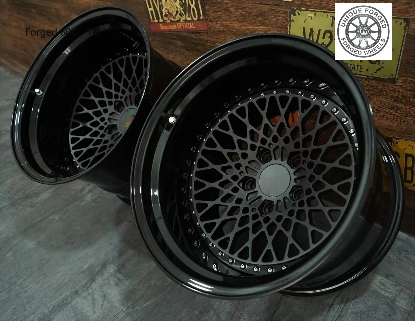 

Customize 2 Piece /3 Piece Forged 18 19 20 21 22 23 Inch Aluminum Alloy Wheels 6061T-6 Deep Dish