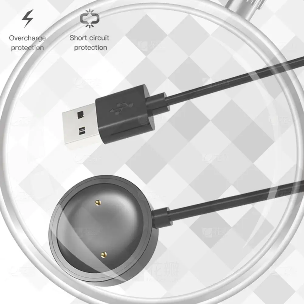 

Sport Smartwatch USB Charger Stand for Mibro Lite XPAW004 Charging Cables Dock