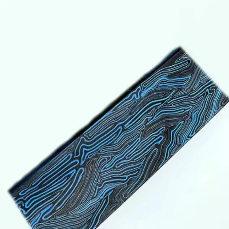 قطعة واحدة من ورقة نمط دمشق - ملحق لوحة 130 × 45 × 8 مم لمرصعات لوحة سماعة الرأس ومقبض السكين DIY