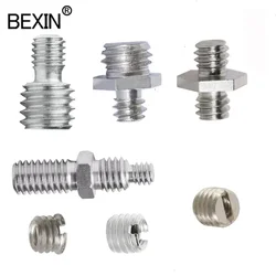 Camera accessory 1/4 and 3/8 screw conversion kit, suitable for SLR cameras and tripod accessories with screw conversion