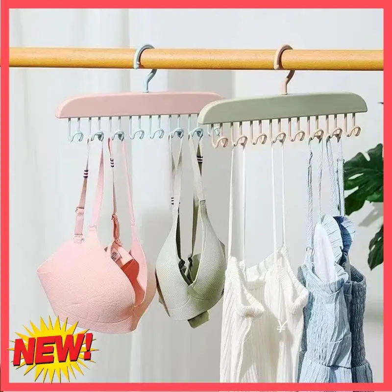 

B17C Multifunctional Underwear Vest Sling Hanger Storage Artifact Hook Wave Wall Hanging Frame Clothes Hanger