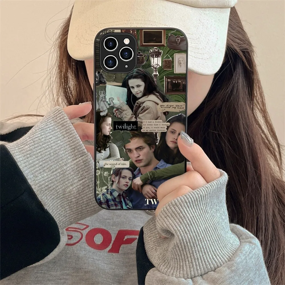 TV Twilight Isabella Edward Cullen Phone Case For Iphone 15 11 13 14 Pro Max 7 8 Plus X Xr Xs Max Se2020 12mini Cover Case