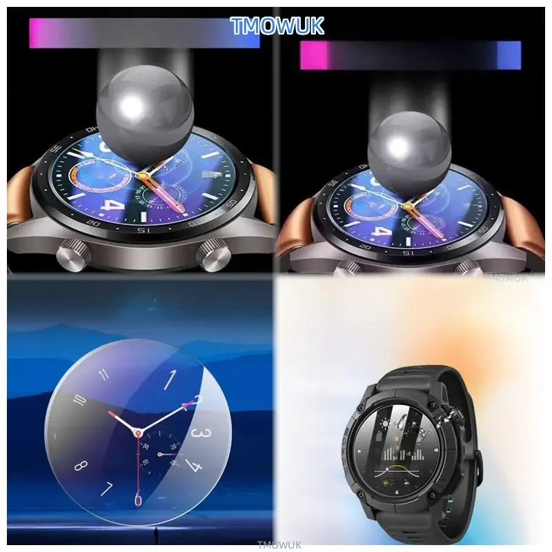 

For Coros Nomad Tempered Glass Screen Protector 9H, HD Clear Anti-Explosion, Fingerprint-Resistant Outdoor Film