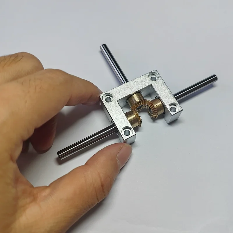 DIY Self-Assembly Model Drive Box Out Shaft Diameter 4MM/5MM Right Angle cross Commutator Micro 90 Degree 1:1 Bevel Gearbox