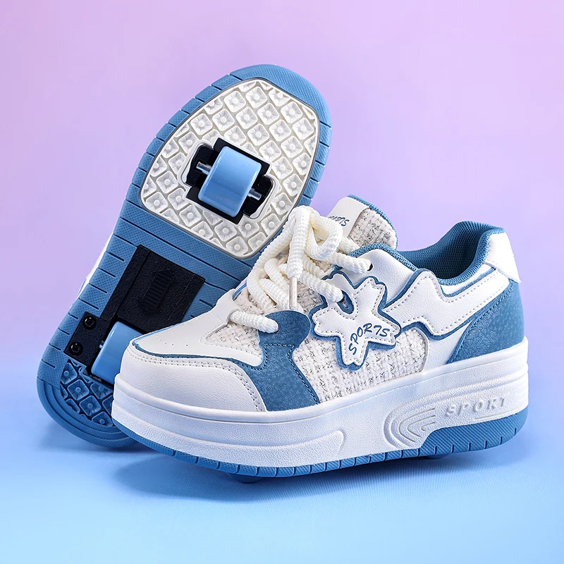 roller-skates-kids-four-wheels-with-sneakers-for-girls'-detachable-roller-shoes-breathable-fashin-children-walking-shoes