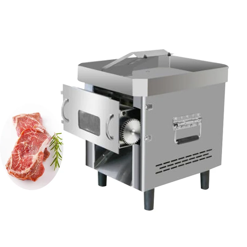 

Commercial Fresh Meat Slicer Cube Cutter Machine Meat Cube Diced Shredding Cutting Machine