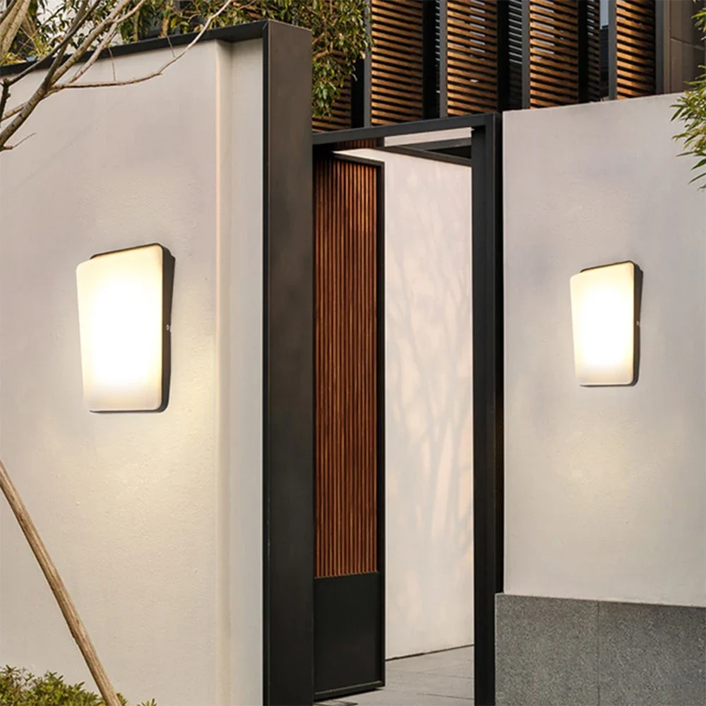 KARLOS Contemporary LED Outdoor Wall Lamps Electric Simplicity Waterproof Balcony Hallway Courtyard Villa Gate Hotel