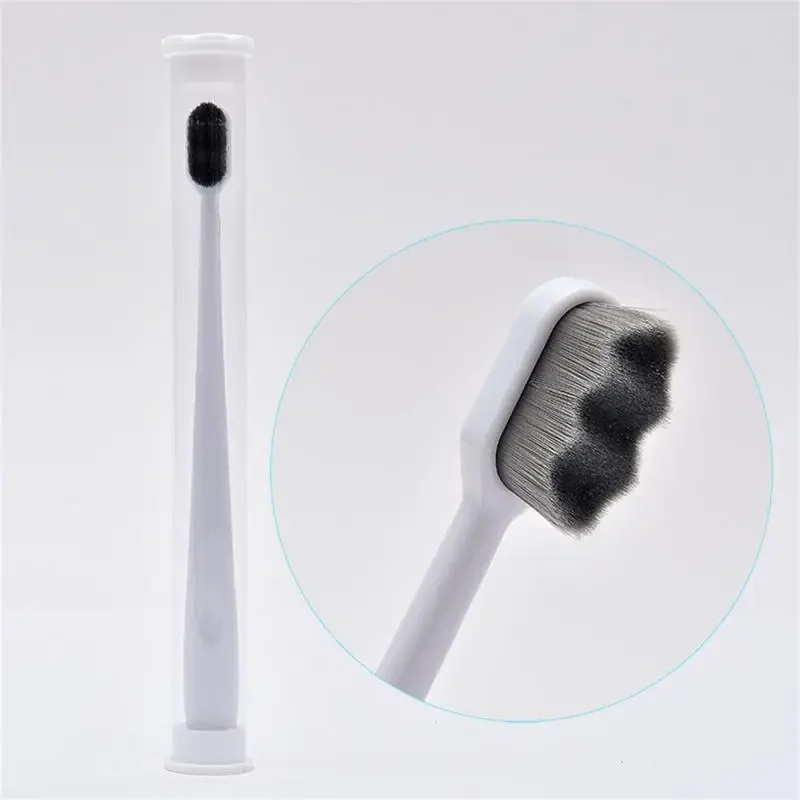 Ultra-fine Soft Toothbrush Million Nano Bristle Adult Tooth Brush Teeth Deep Cleaning Portable Travel Oral Care