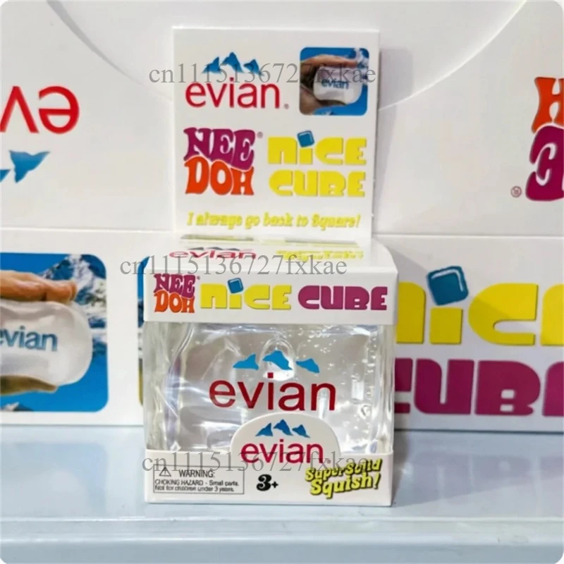 NeeDoh Teenie Cool Cats Mini-Quetschspielzeug, tragbares Finger-Fidget-Spielzeug, weiches Stressabbau-Spielzeug für Erwachsene, zur Angstlinderung und Entspannung