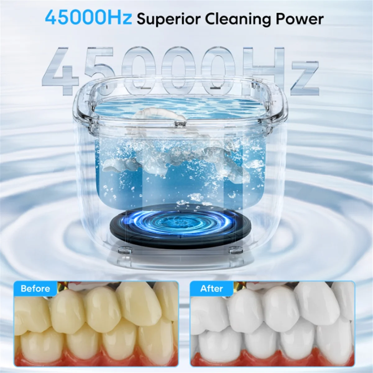 Popular_Ultrasonic Cleaning Machine 45000hz High Frequency EU Plug