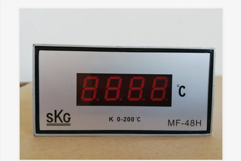 

Taiwan SKG aluminum shell temperature display table MF-48H thermostat SKG MF48H electronic temperature controller