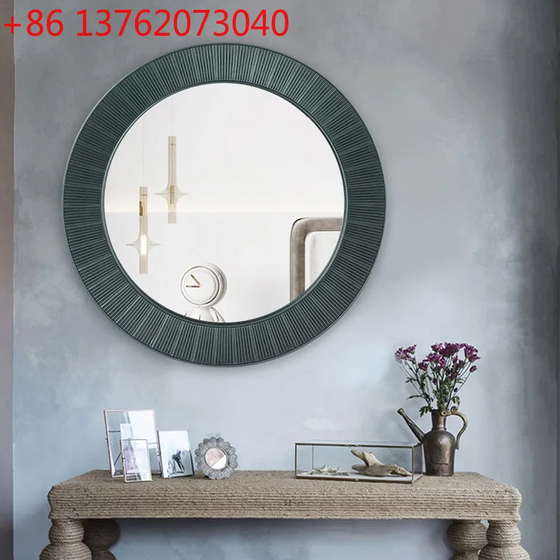 American retro bathroom vanity mirror simple creative bathroom mirror