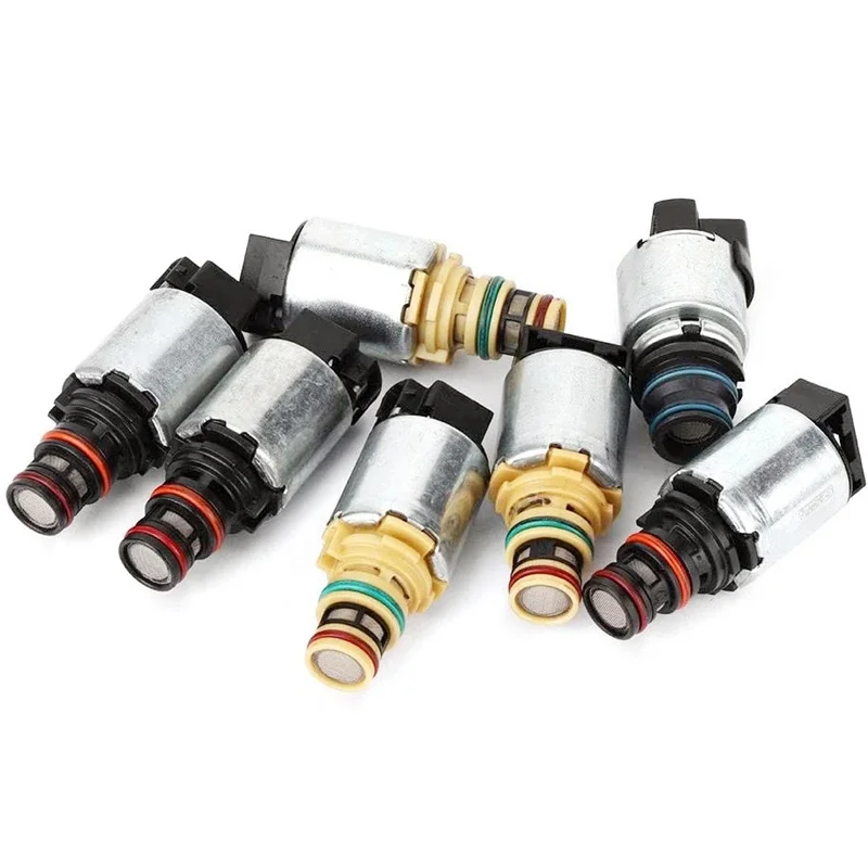 7Pcs 6T45E 6T40 Transmission Solenoid Kit For Chevy Cruze LaCrosse Malibu Buick