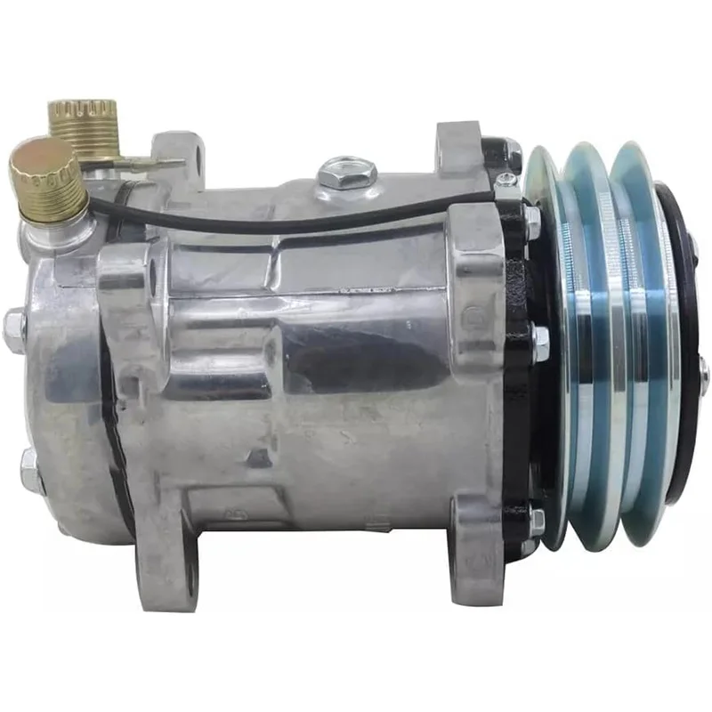 12V A/C Compressor SD7H15 7734 for Valmet & Valtra  6000 6100 6200 6250 6300 6400 6550 6600 (Mezzo Series)